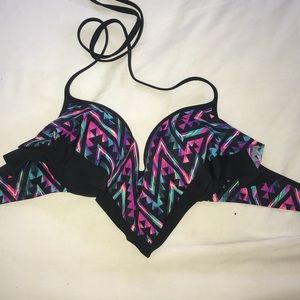 PINK bathing suit top